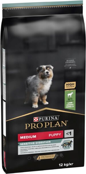 פרו פלאן גור כבש לקיבה רגישה 12 ק”ג – ProPlan Puppy Lamb